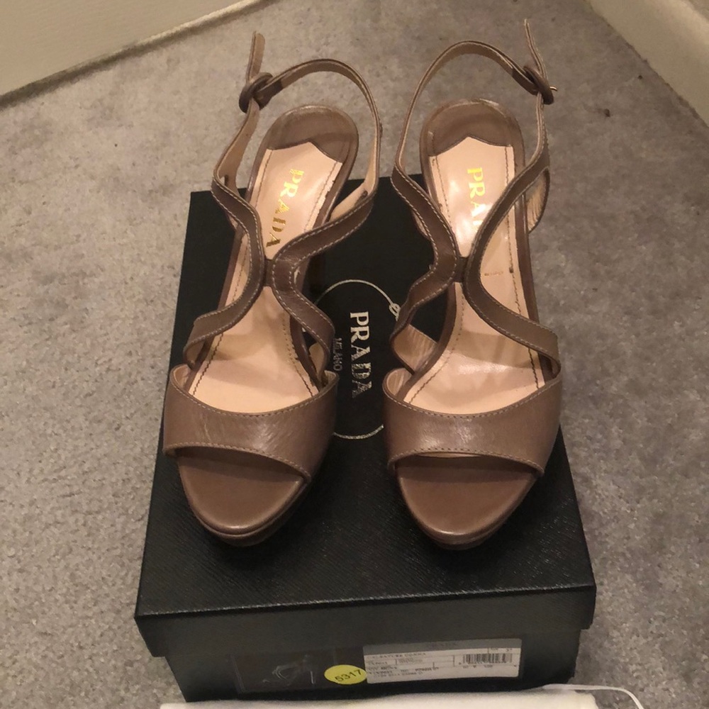 Prada Strappy Heels